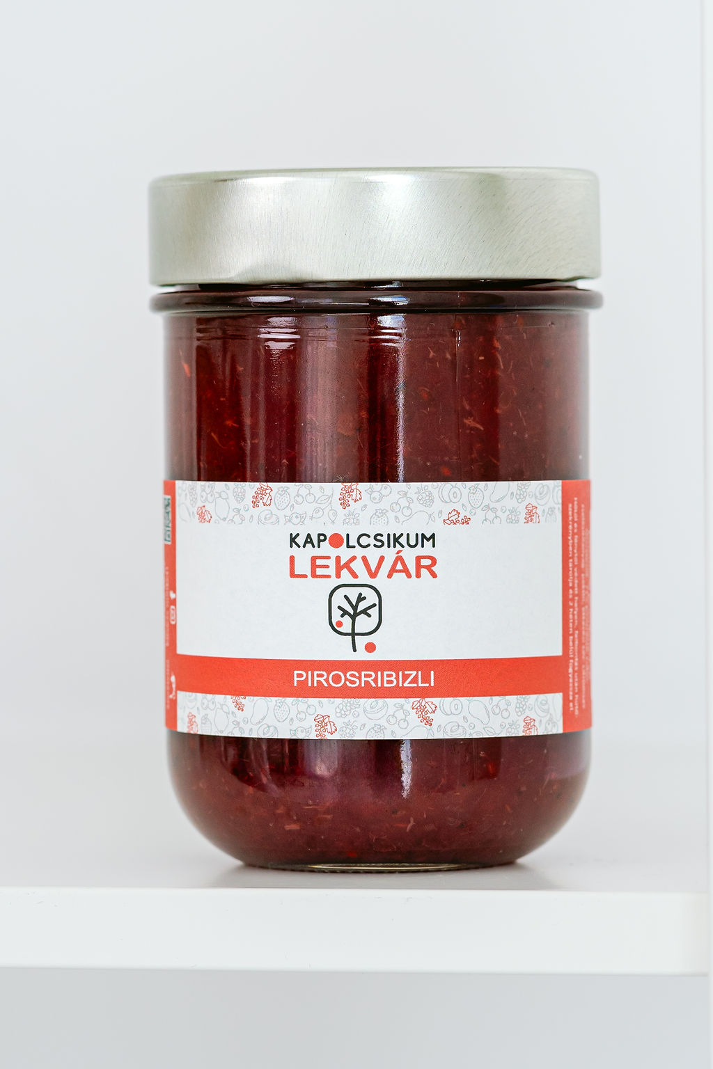 Pirosribizli lekvár 345g
